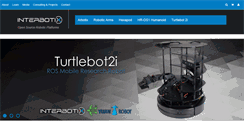 Desktop Screenshot of interbotix.com